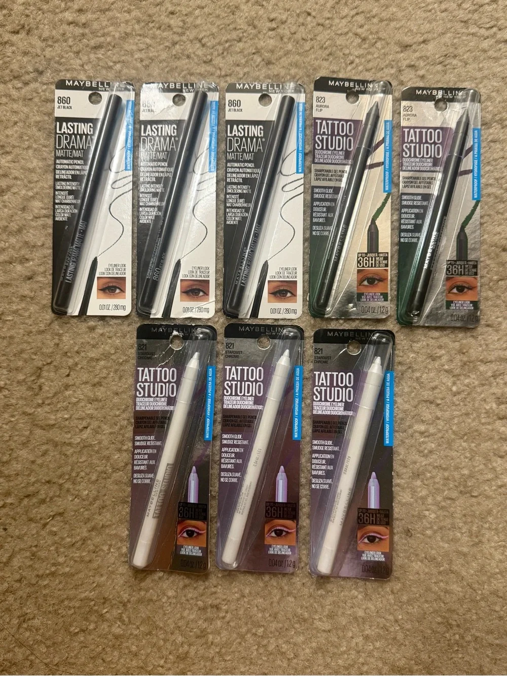 Maybelline New York Tattoo Studio Eyeliner Bundle
